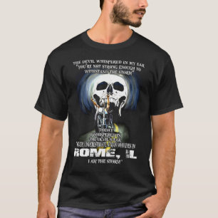 T-shirt Ne sous-estimez jamais ROME IL Man