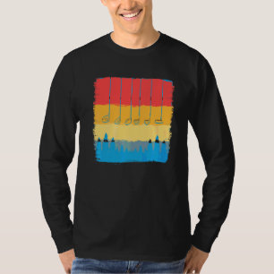 T-shirt Ne Sous-Estimez Jamais Un Vieux Homme Avec Golf Cl