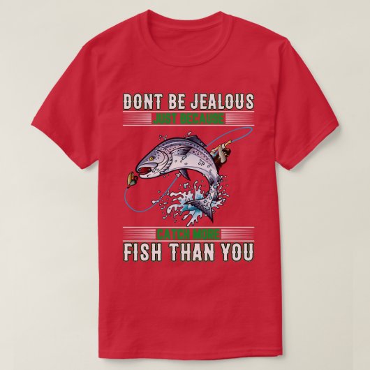 T-shirt Ne soyez pas jaloux (Design devant)