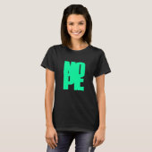 T-shirt Ne soyez pas une personne du Oui Dites simplement (Devant entier)