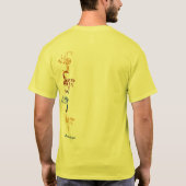 T-shirt Né Swinger - Baril de singes. (Dos)