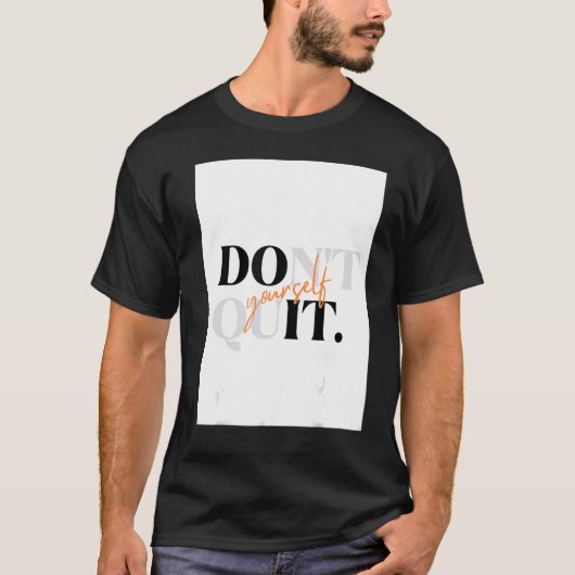 T-shirt Ne t'abandonne pas (Devant)