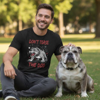 Ne taquinez pas le chien agressif Bulldog