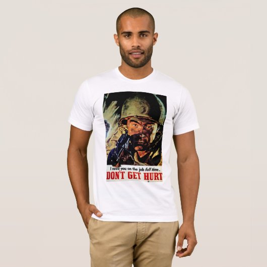 T-shirt Ne te fais pas mal (Devant entier)