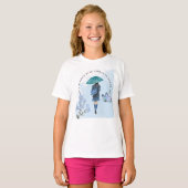T-shirt Ne tombez pas sur quelque chose derrière vous (Devant entier)