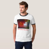 T-shirt Ne touchez pas à mes cercles (Devant entier)