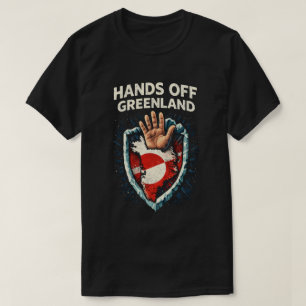 T-shirt Ne touchez pas au Groenland