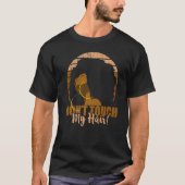 T-shirt Ne Touchez Pas Mon Attitude Cheveux Afro Natural H (Devant)