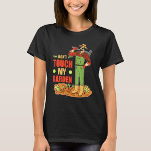 T-shirt Ne Touchez pas Mon Jardin Jardin Jardin Jardin Jar