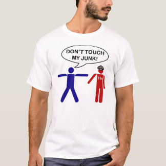 T-shirt Ne touchez pas mon ordure