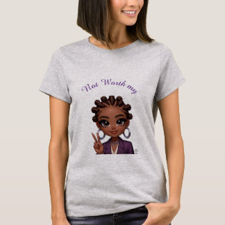 T-shirt Ne vaut pas ma paix
