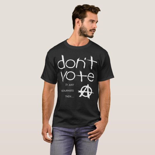 T-shirt Ne votez pas (Devant entier)