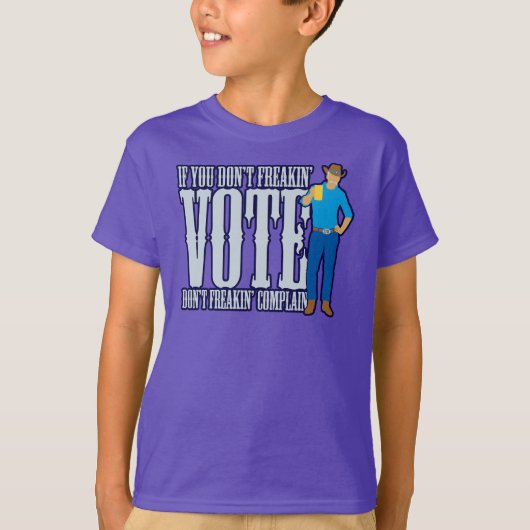 T-shirt Ne votez pas Ne vous plaignez pas (Devant)