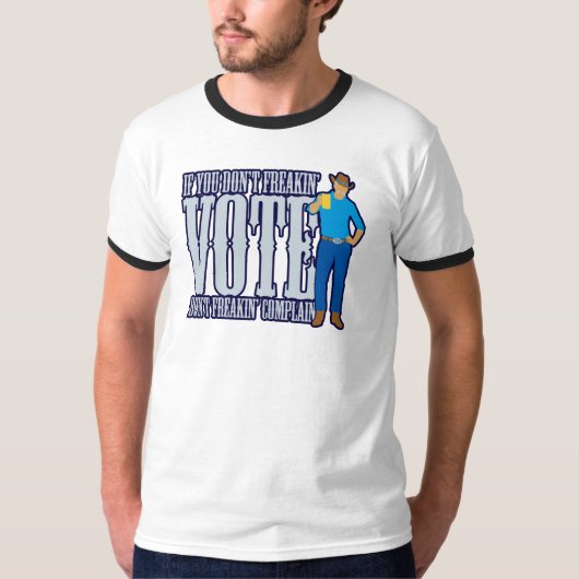 T-shirt Ne votez pas Ne vous plaignez pas (Devant)