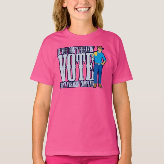 T-shirt Ne votez pas Ne vous plaignez pas (Devant)