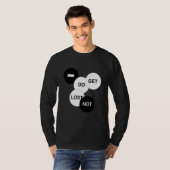 T-shirt Ne vous égarez pas (Devant entier)