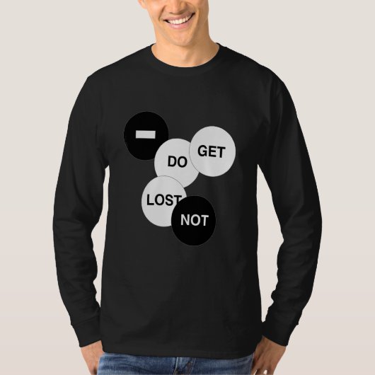 T-shirt Ne vous égarez pas (Devant)
