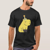 T-shirt Ne vous inquiétez pas être capable Happy Capybara  (Devant)