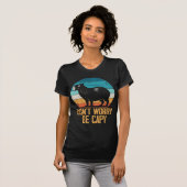 T-shirt Ne Vous Inquiétez Pas Être Capy Funny Capybara Ret (Devant entier)