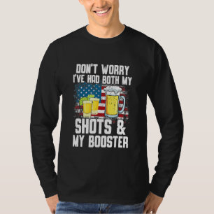 T-shirt Ne vous inquiétez pas j'ai eu à la fois mes chauss