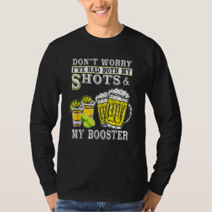 T-shirt Ne vous inquiétez pas, j'ai eu à la fois mes tirs 