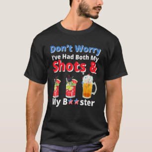 T-shirt Ne vous inquiétez pas j'ai eu mes deux photos et m