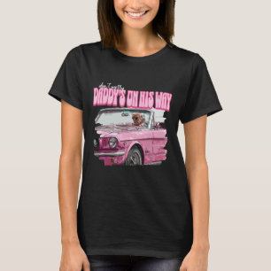 T-shirt Ne vous inquiétez pas papa est en route Drôle Dona