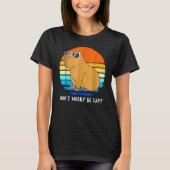 T-shirt Ne vous inquiétez pas, soyez Capy - Capybara Vinta (Devant)
