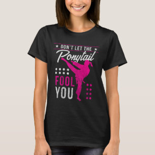 T-shirt Ne vous laissez pas berner par la queue de cheval