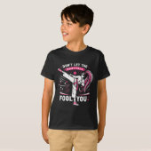 T-shirt Ne vous laissez pas tromper par la queue de cheval (Devant entier)