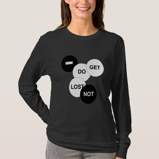 T-shirt Ne vous perdez pas (Devant)