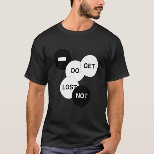 T-shirt Ne vous perdez pas (Devant)