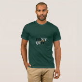 T-Shirt ne vous quitte pas (Devant entier)