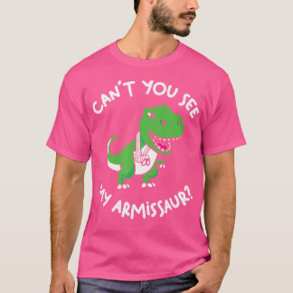T-shirt Ne Voyez-Vous Pas Mon Armissaur Cute Dinosaur Bris