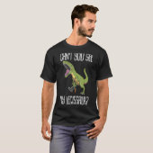 T-shirt Ne voyez-vous pas mon Legissaur Broken Leg Dinosau (Devant entier)