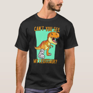 T-shirt Ne voyez-vous pas mon legissaur Dino se débrouille