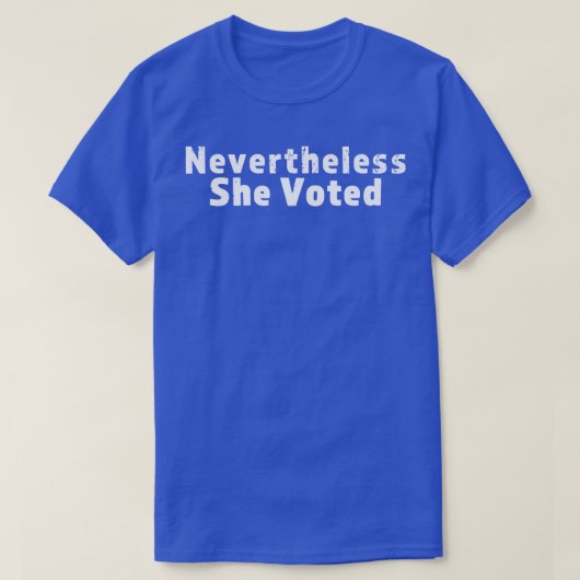 T-shirt néanmoins, elle 1 (Design devant)