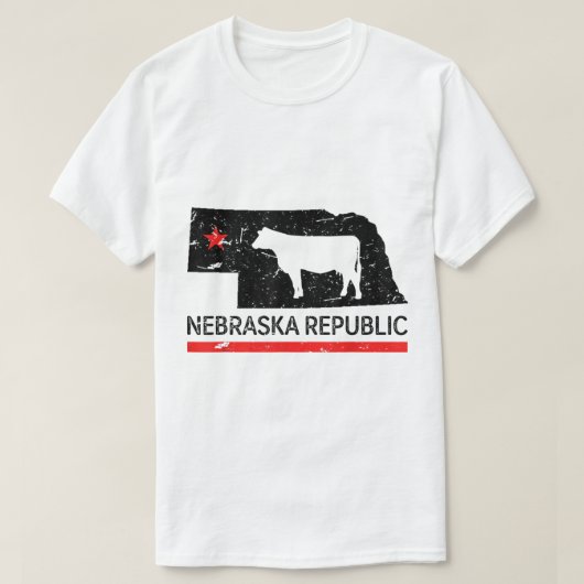 T-shirt Nebraska (Design devant)