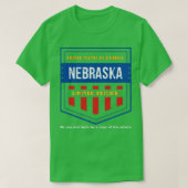 T-shirt nebraska8 (Design devant)