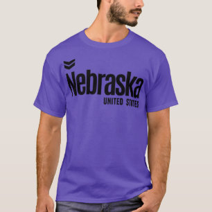 T-shirt Nebraska aux États-Unis