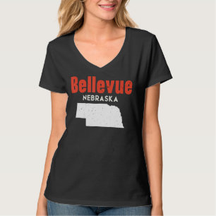 T-shirt Nebraska États-Unis Amérique Voyage Nebraskan Bell