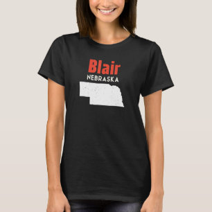 T-shirt Nebraska États-Unis Amérique Voyage Nebraskan Blai