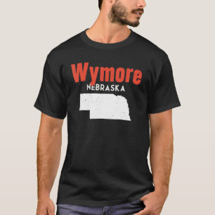 T-shirt Nebraska États-Unis Amérique Voyage Nebraskan Wymo
