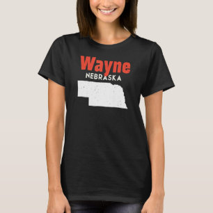 T-shirt Nebraska États-Unis État Amérique Voyage Nebraskan