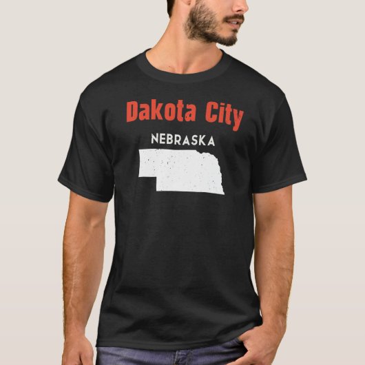 T-shirt Nebraskan Dakota (Devant)