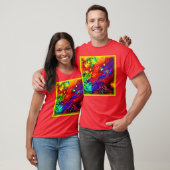T-shirt Nebula Dans Notre Peinture Universe. Commandez dès (Unisexe)