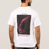 T-shirt Nebula du Voile par Lee Coombs Front et Back Tee (Dos)