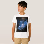 T-shirt Nebula NGC 346 Étoiles pour nourrissons - Hubble S (Devant entier)