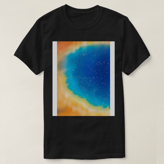 T-shirt Nebula spatiale (Design devant)