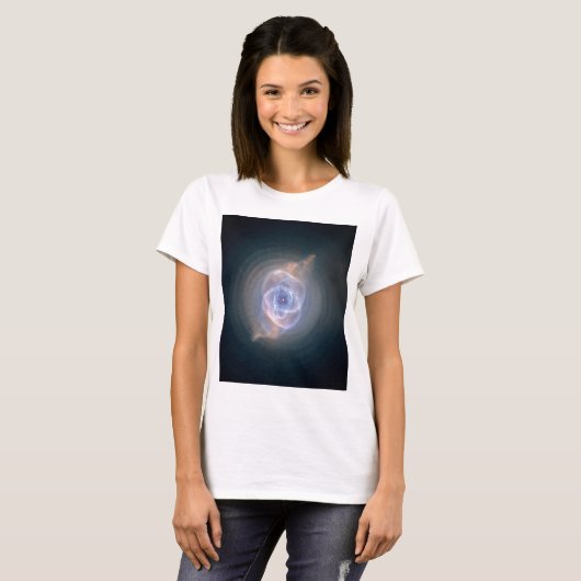 T-shirt Nébuleuse du plot réflectorisé (Devant entier)